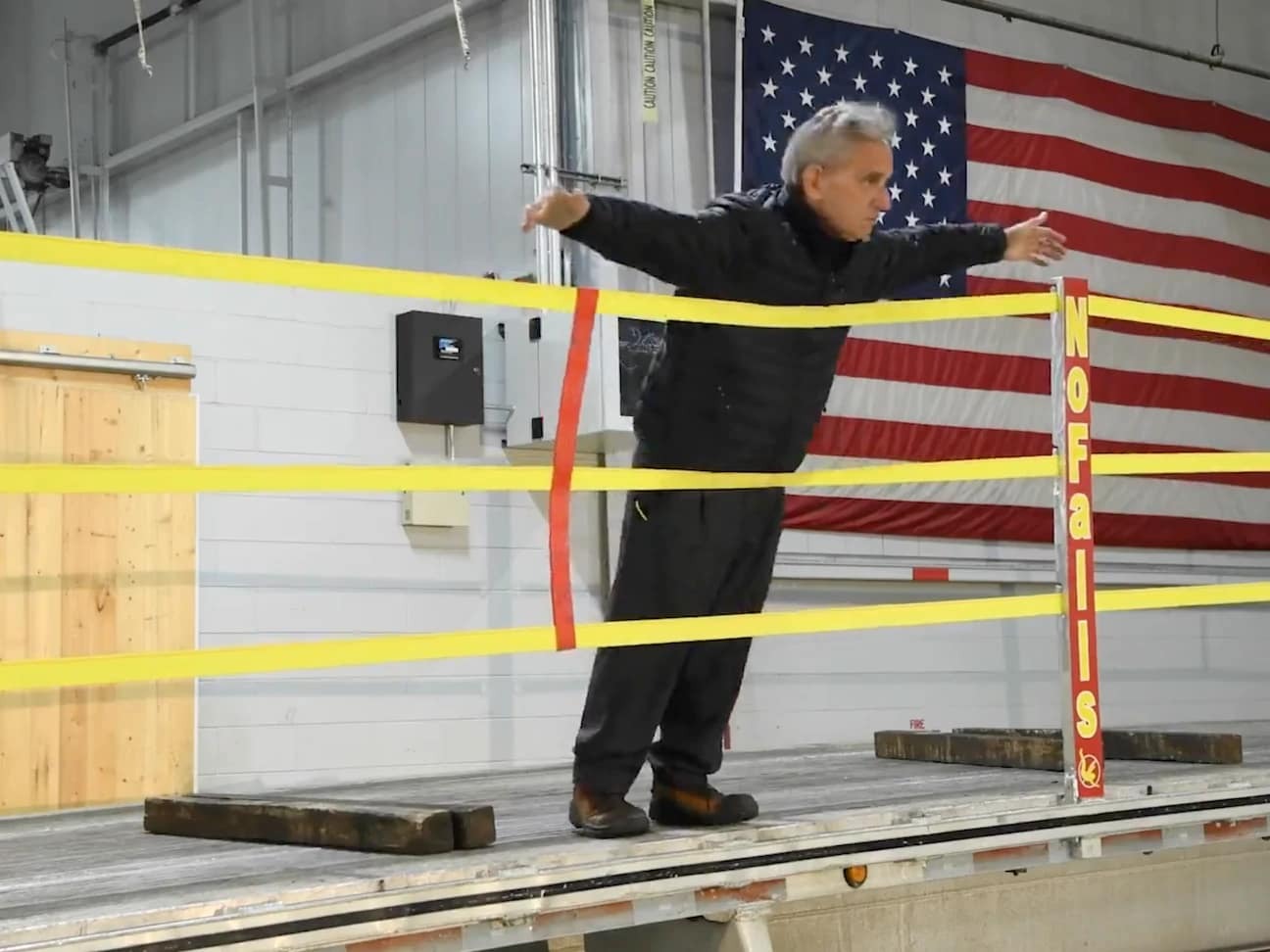 No Falls - Warehouse Safety Policy