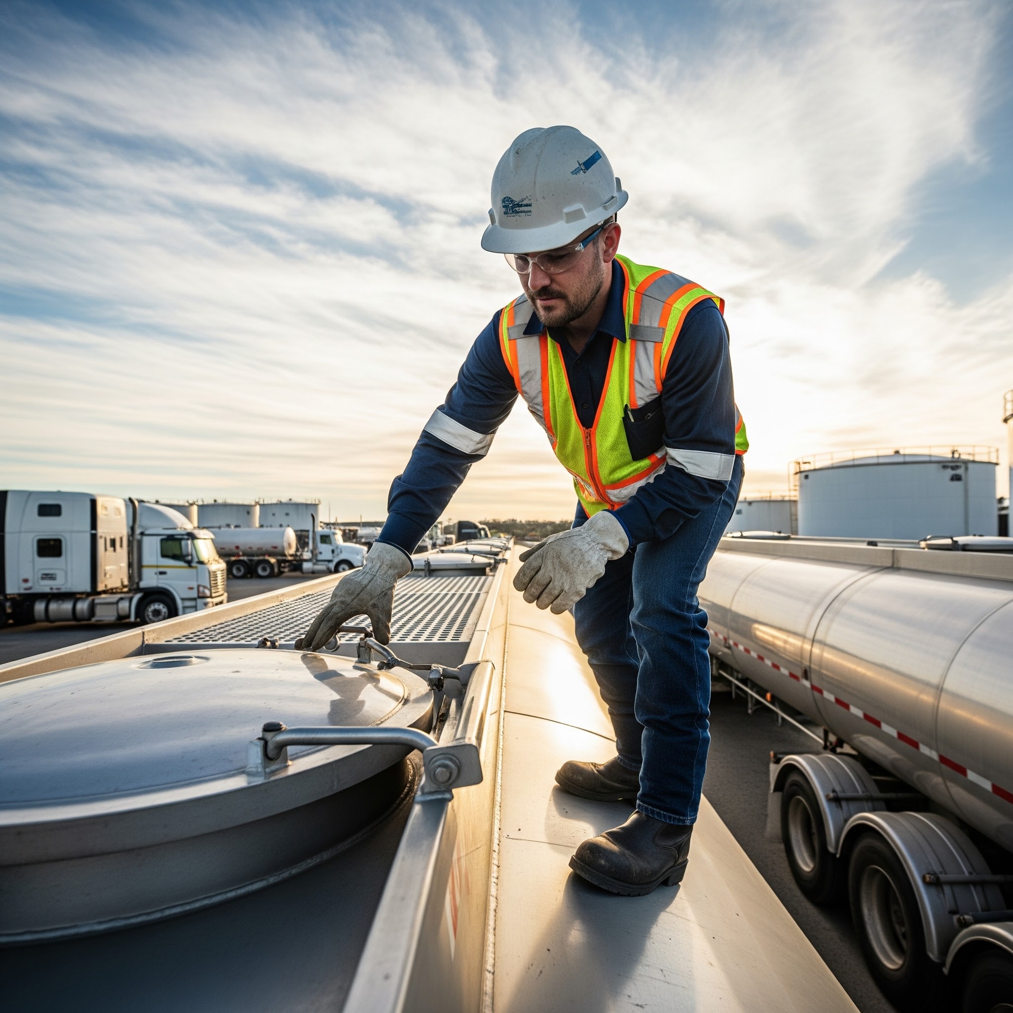 Tanker Truck Fall Protection